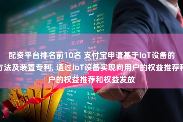 配资平台排名前10名 支付宝申请基于IoT设备的权益处理方法及装置专利, 通过IoT设备实现向用户的权益推荐和权益发放