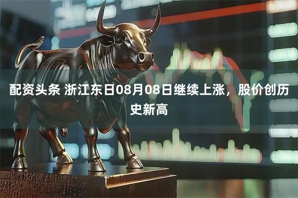 配资头条 浙江东日08月08日继续上涨，股价创历史新高